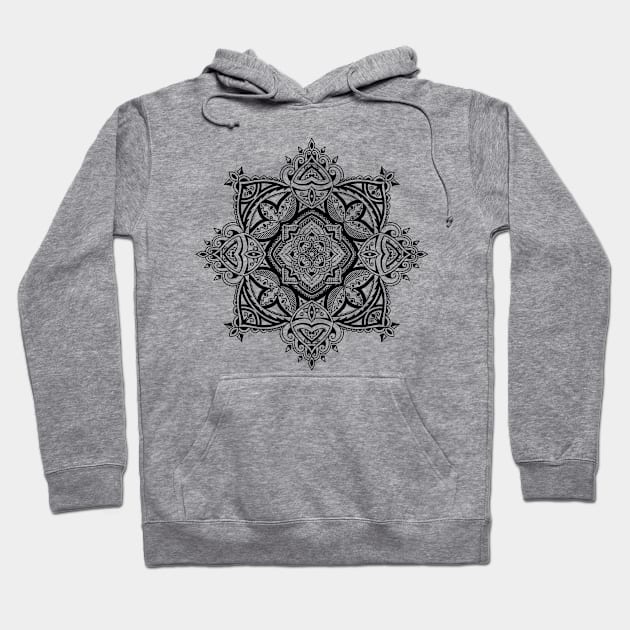 Ornamental Mandala Hoodie by ilhnklv